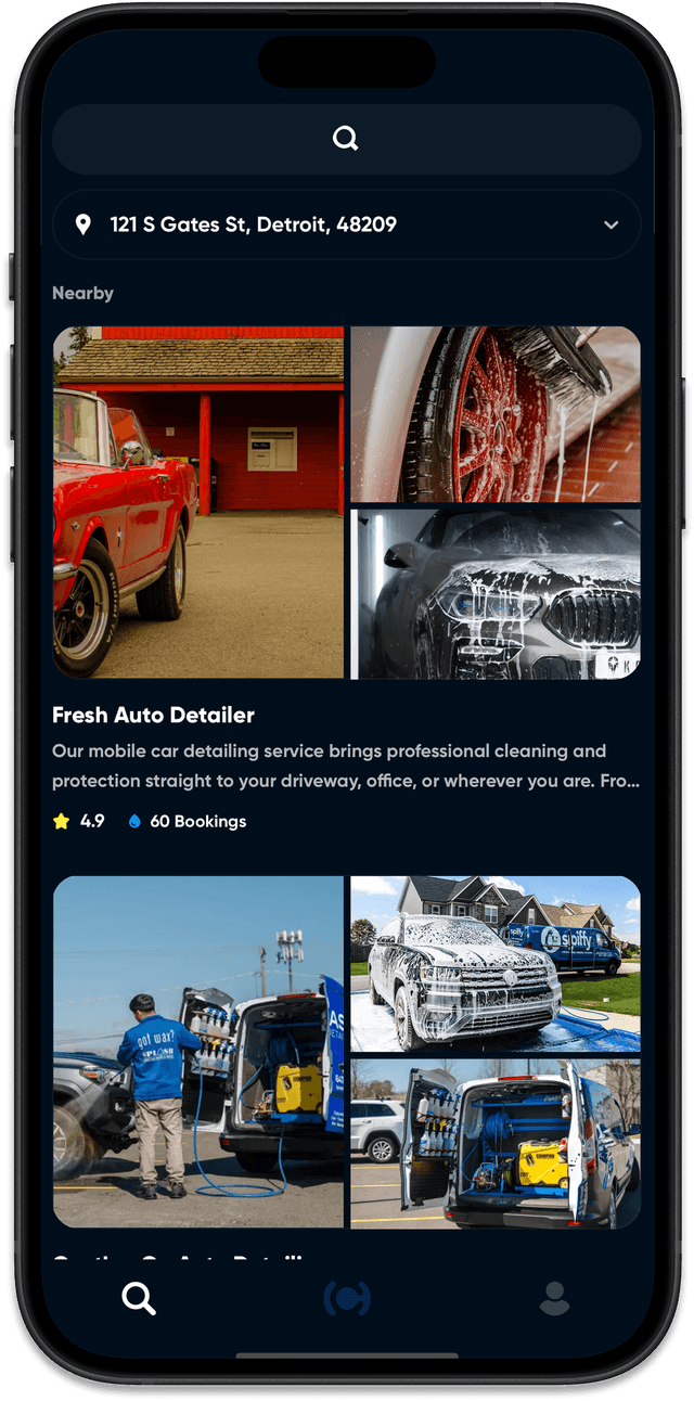 Find local detailers